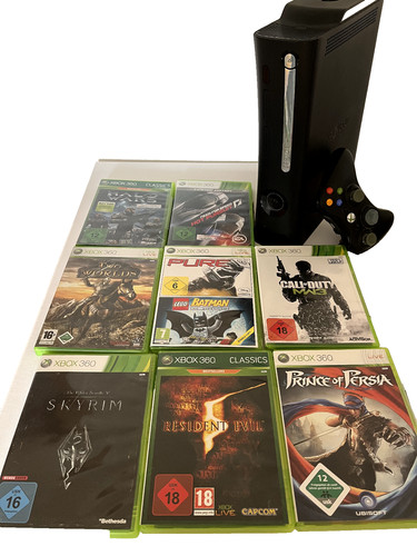 Microsoft xbox 360 elite 120gb - xbox,